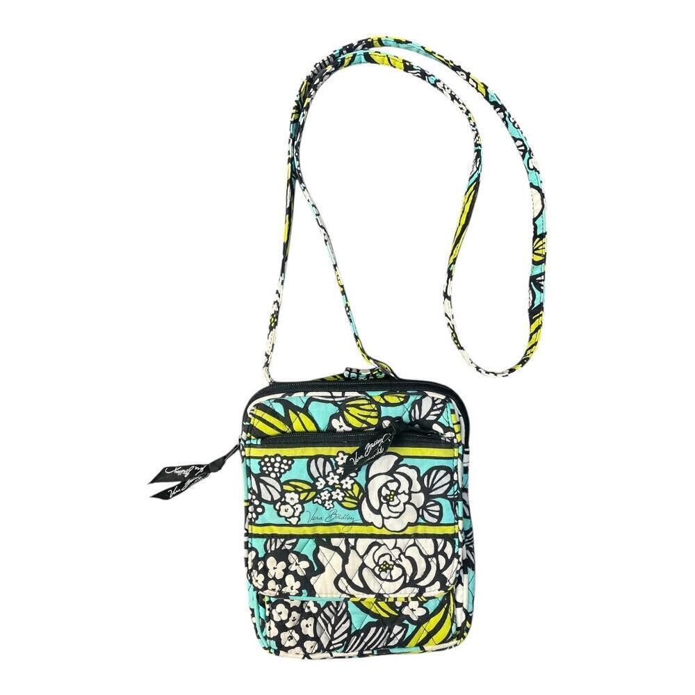 Vera Bradley Women’s Island Blooms Mini Hipster Crossbody Purse